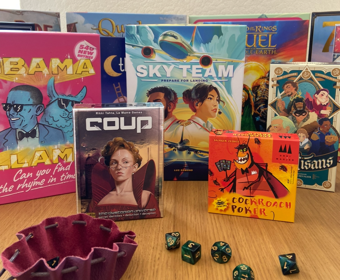 Selection of board games